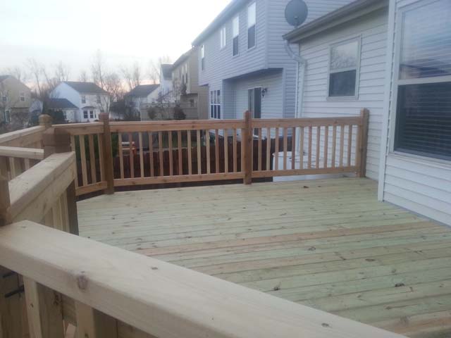 Wood deck design 24